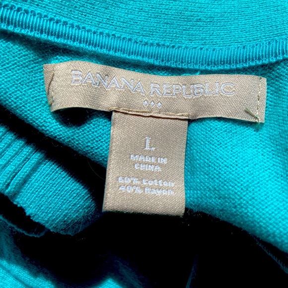 Turquoise blue Banana Republic Sweater - Picture 3 of 3